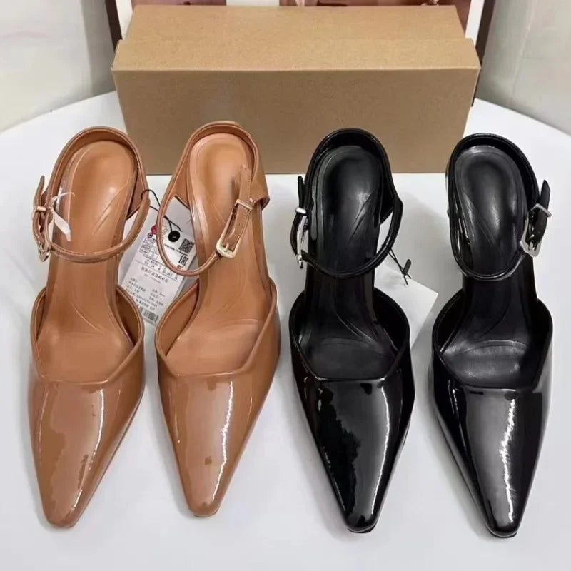 Aura Ankle-Strap Heels