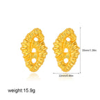 Silver Textured Hoops