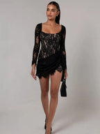 Sky Corset Mini Dress