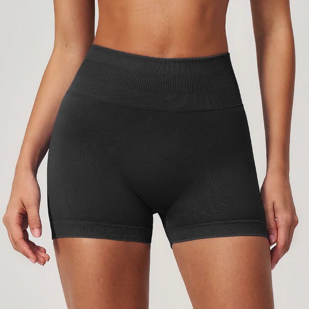 Pink Seamless Training Shorts