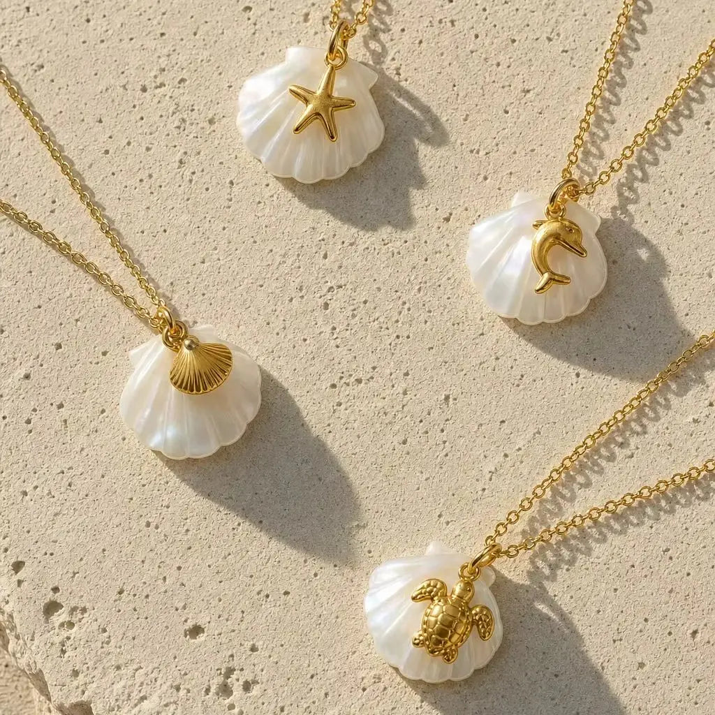 Moonstone Charm Necklace