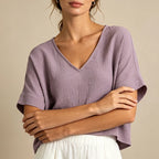 Red Muslin Top