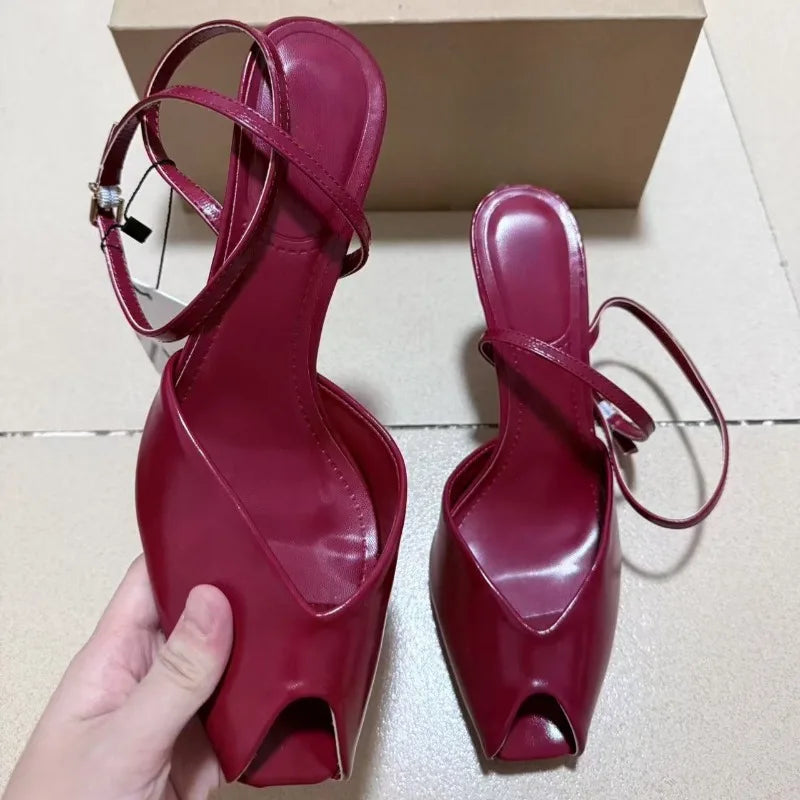 Rhythm Ankle-Strap Heels