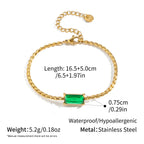 Zircon Statement Bracelet