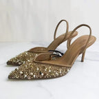 Swallow Embellished Heels