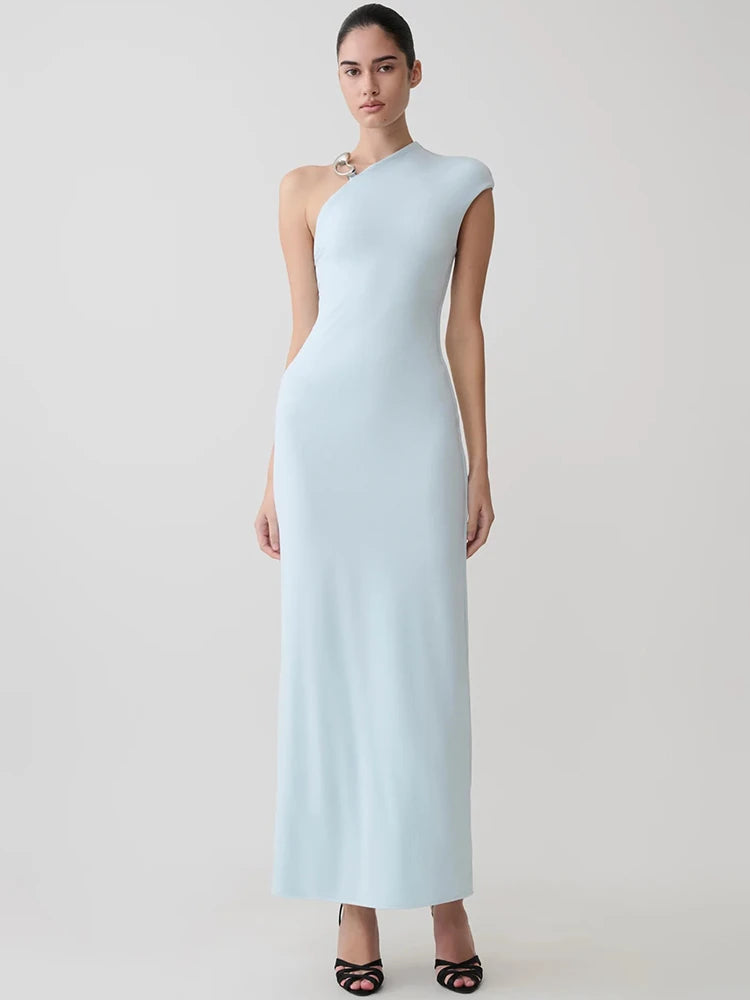 Celia Ring Detail Maxi Dress
