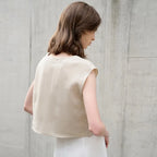 Topaz Linen Tank