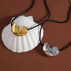 Jasper Shell Necklace