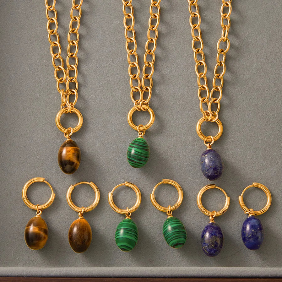 Amazonite Pendant Necklace