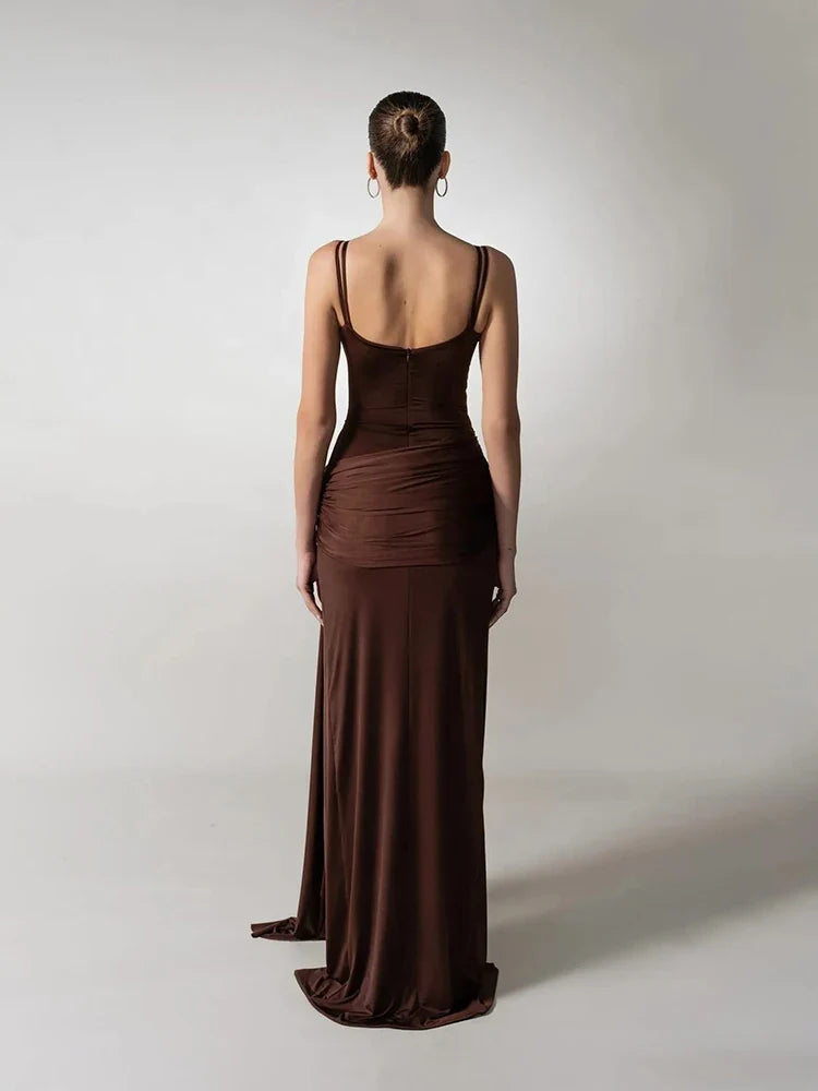 Lagoon Slit Maxi Dress