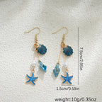 Platinum Drop Earrings