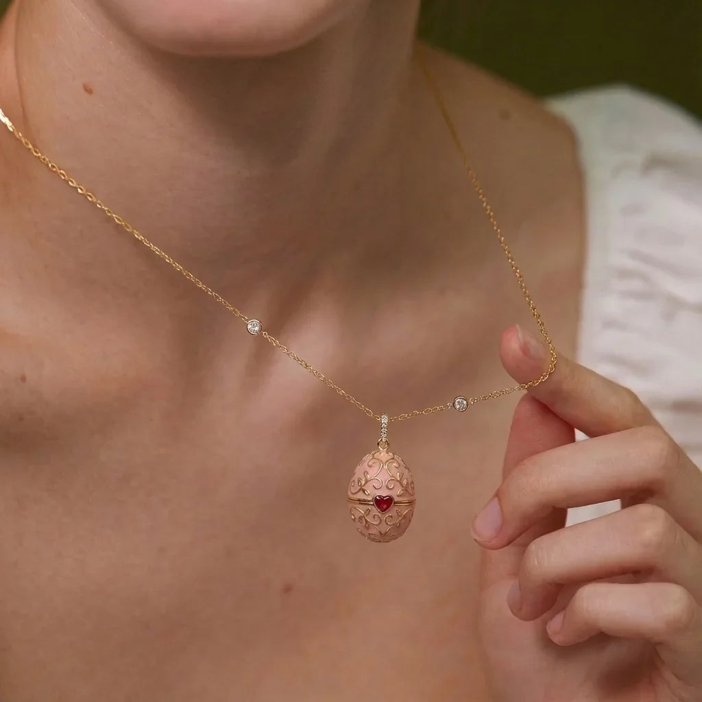Carnelian Locket Necklace