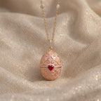 Carnelian Locket Necklace
