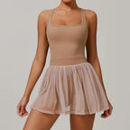 Pistachio Skirted Bodysuit