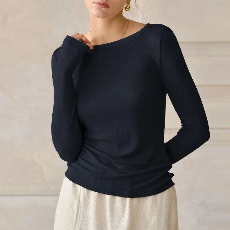 Bordeaux Fitted Top