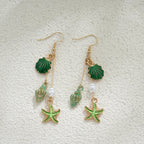 Platinum Drop Earrings