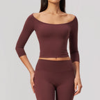 Stone Fitted Sport Top