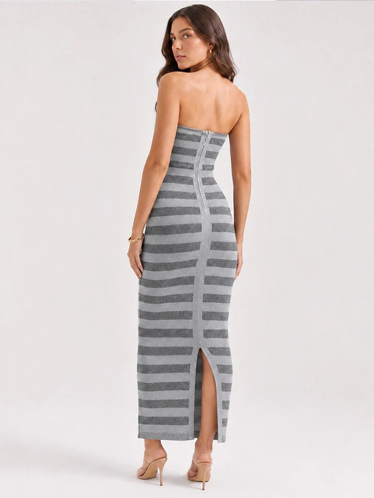 Dew Shimmer Maxi Dress