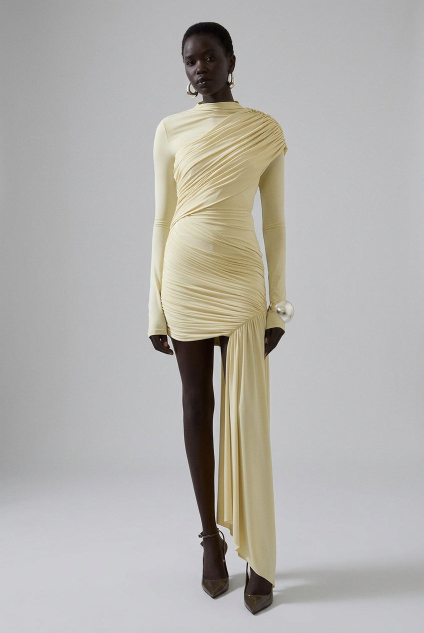 Amara Draped Mini Dress