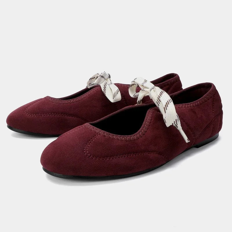 Palm Mary Jane Flats