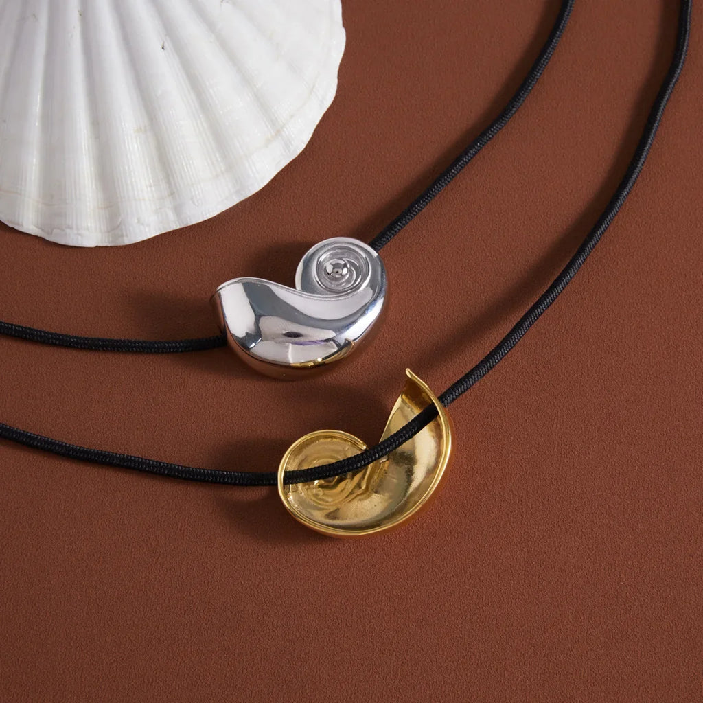 Jasper Shell Necklace