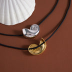 Jasper Shell Necklace