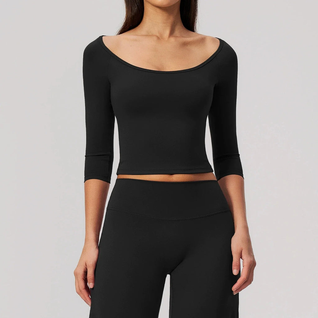 Stone Fitted Sport Top