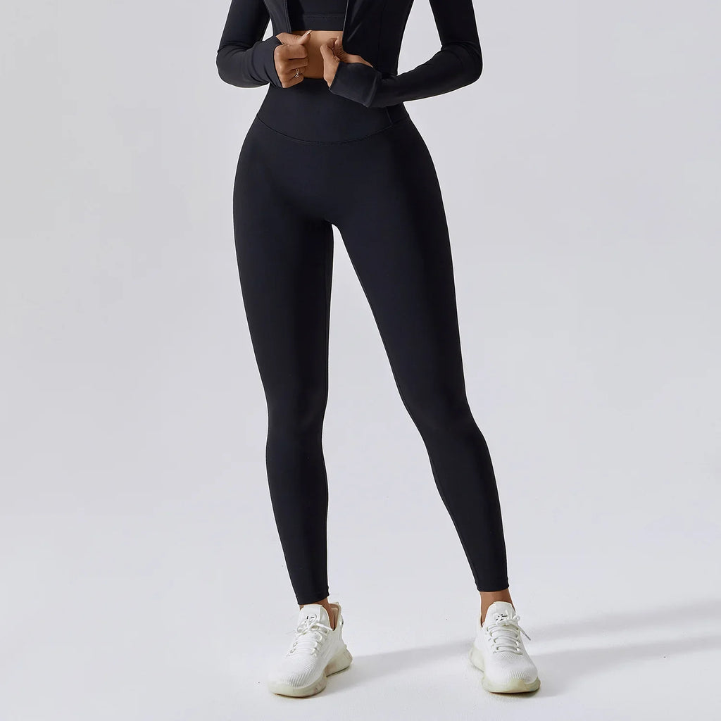 Charcoal High-Waist Leggings
