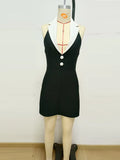 Reef Halter Mini Dress