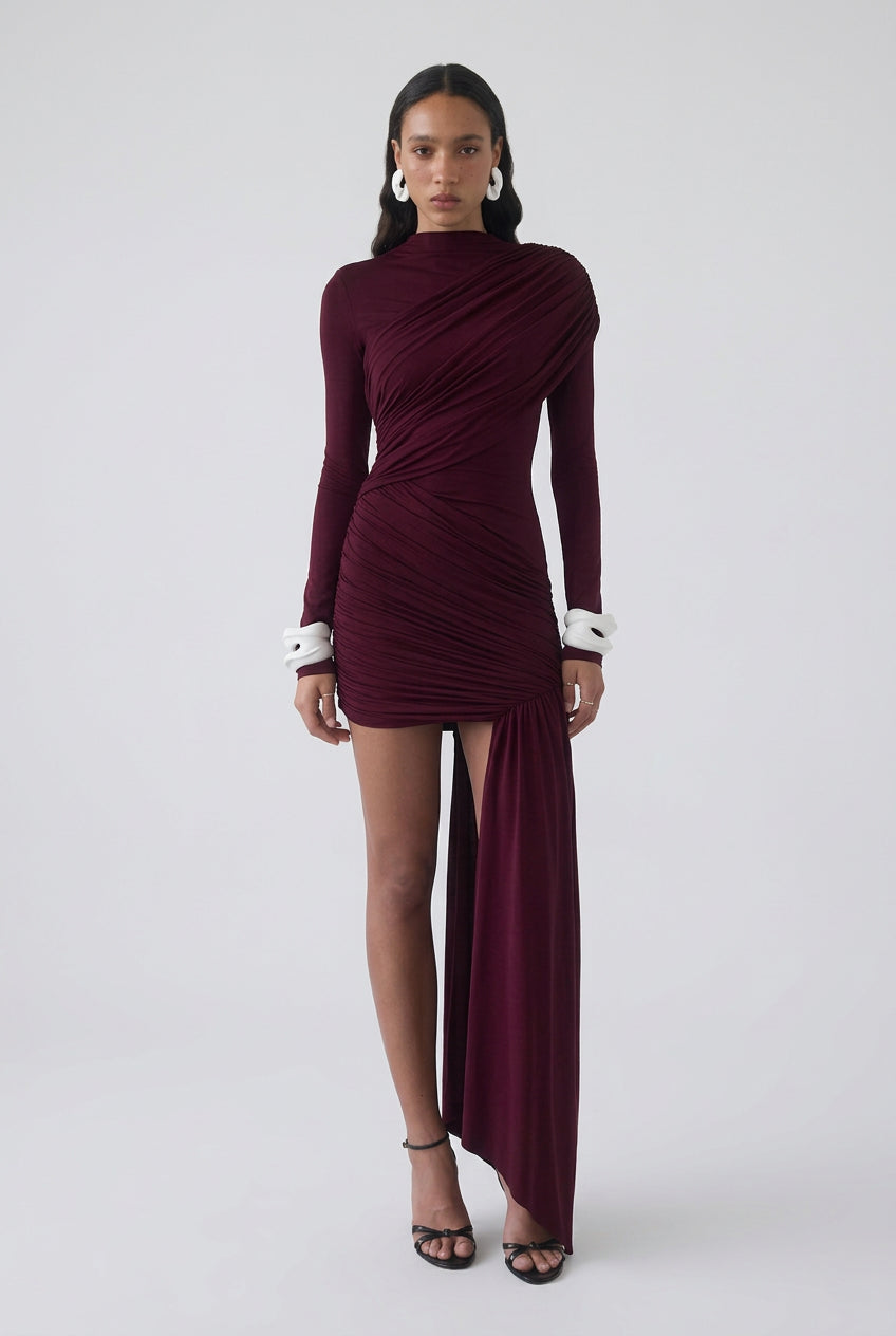 Amara Draped Mini Dress